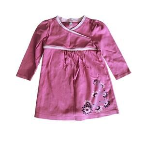 ❤️ 3/$25 Tea Collection Pink Wrap Style Floral Dress | 3T